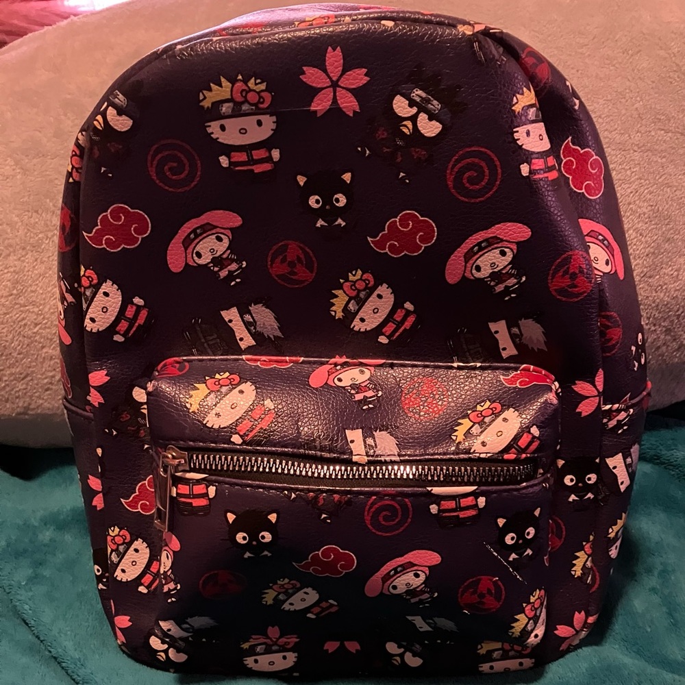 Naruto Shippuden X Hello Kitty and Friends mini backpack